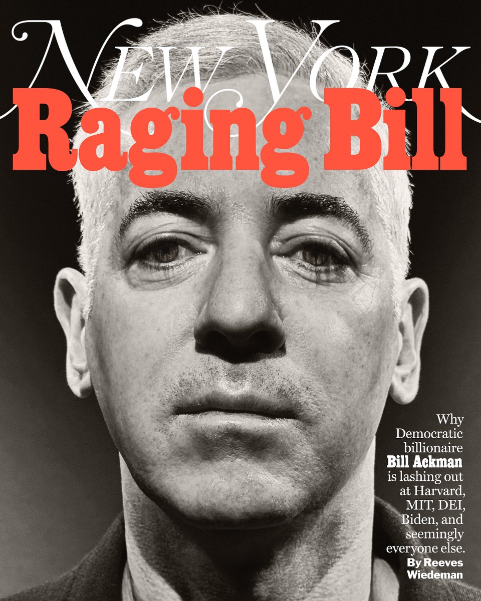 Bill Ackman’s activism was largely confined to the business world, but recent months have seen him wage war against the political left. For our new cover story, @reeveswiedeman goes inside the hedge-fund billionaire's revanchist war on elite culture trib.al/3hBPcXC