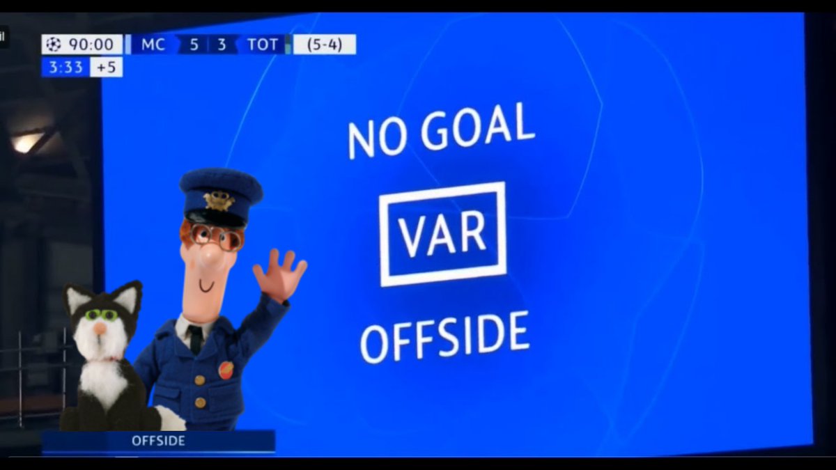 'The Offside rule is when an attacker is past the final line of defenders'