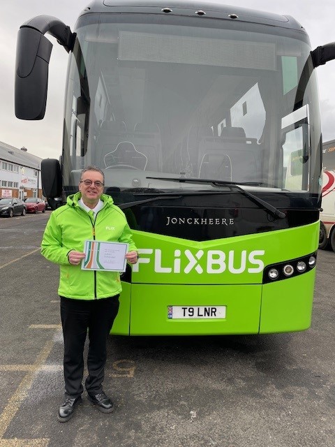 This year we're also celebrating our highly commended driver Julian Totterdell from @BerrysCoaches, who received a huge volume of positive customer comments! Congratulations, JT 🏆 #thankyoudriver #cheersdrive