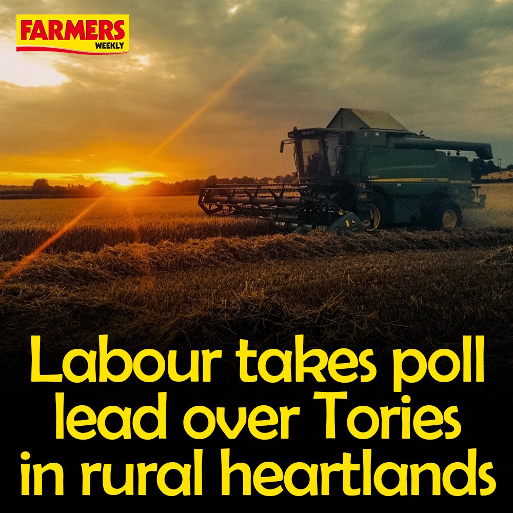 🗳️ The Conservatives will struggle to keep hold of to their “blue hedge” seats in rural England, if the results of a new poll are replicated in the general election.

FULL STORY: fwi.co.uk/news/labour-ta…