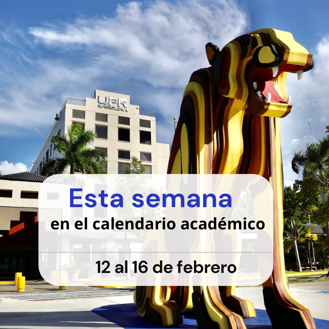 ESTA SEMANA EN EL CALENDARIO ACADÉMICO 16 de febrero (viernes) Último día para solicitar Readmisión y Reclasificación, Segundos Bachilleratos, Segundas Concentraciones, Concentraciones Menores y Certificaciones Profesionales tardía para el Tercer Cuatrimestre #JaguaresSiempre