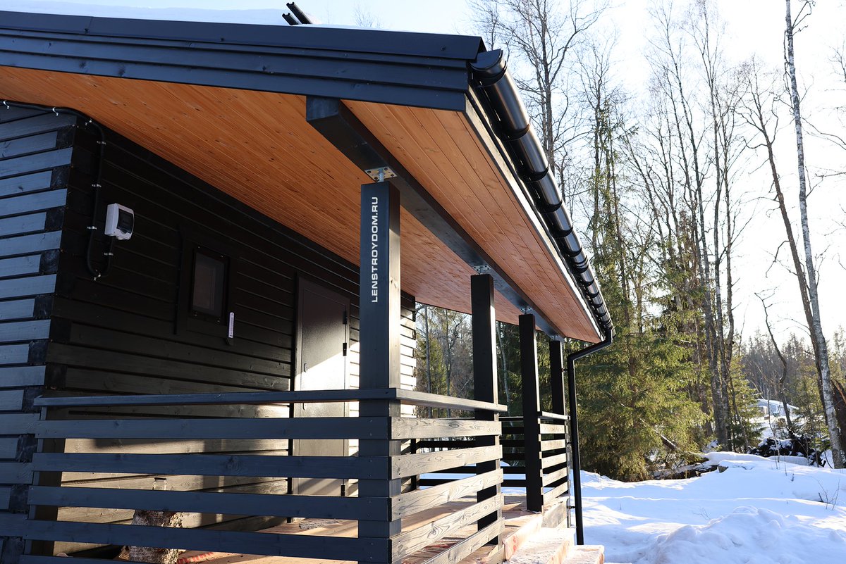 Len_Stroy_Dom's tweet image. Фото еще одного объекта который мы строили в д. &quot;Четверяково&quot;, Приозерский р-н. Это брусовой домик по проекту «Рощино» в брутальном черном цвете.  Основа 6х6 м и терраса 6х2 м, дом был сдан в комплектации &quot;Под ключ&quot;.
#брусовойдом #четверяково #рощино… lenstroydom.ru/house/karkas-h…