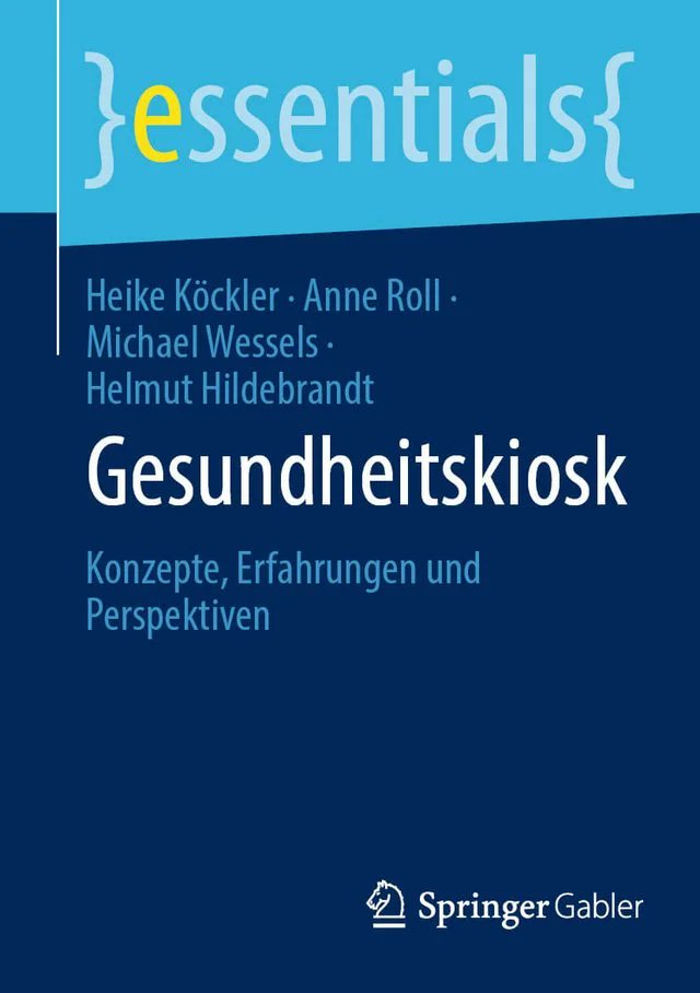 Neues Buch untersucht Konzept der Gesundheitskioske hs-gesundheit.de/gesundheitskio… #hsgesundheit #publikation #gesundheitskiosk