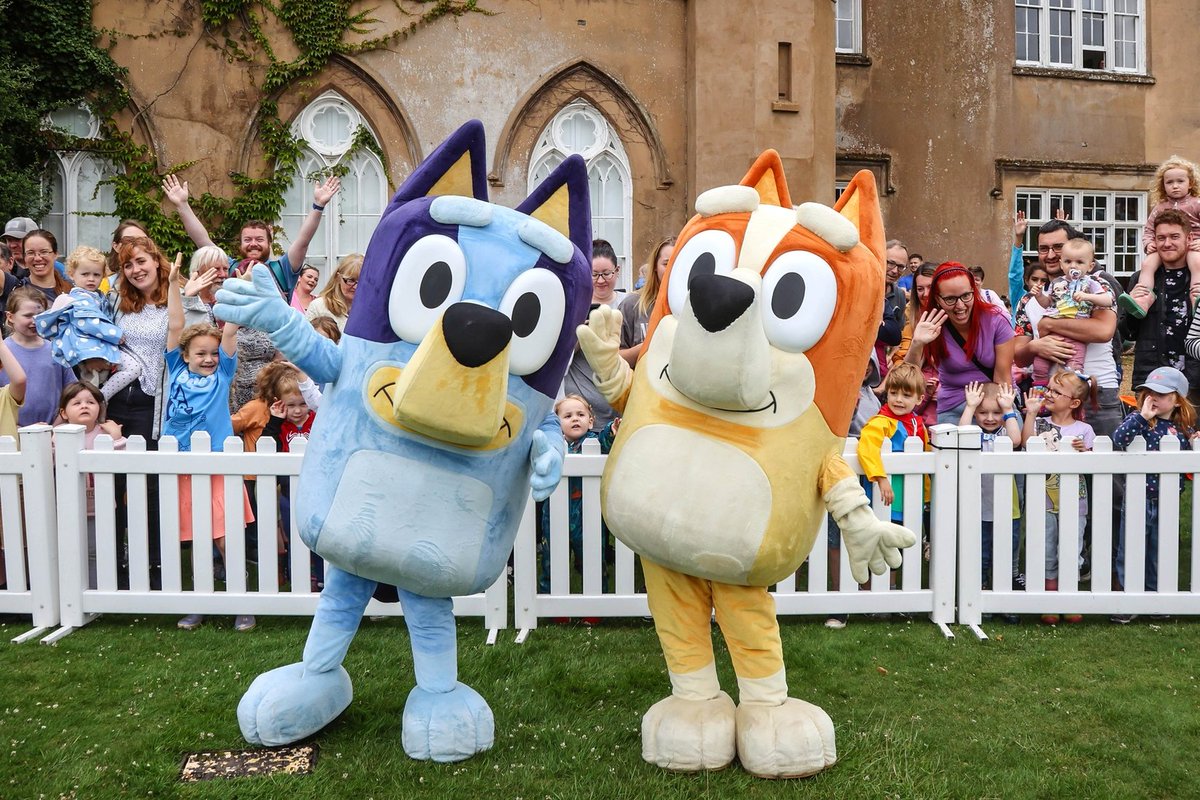 RainbowMascots's tweet photo. Wackadoo! This half term, @OfficialBlueyTV and her little sister Bingo are heading to @WestMidSafari! Make sure you keep an eye out for the lovable duoโฆthey'll be there until Friday!๐พ๐
#UKEvents #WMSP #Bluey #HalfTermEvents https://t.co/ueDVbuIvxe