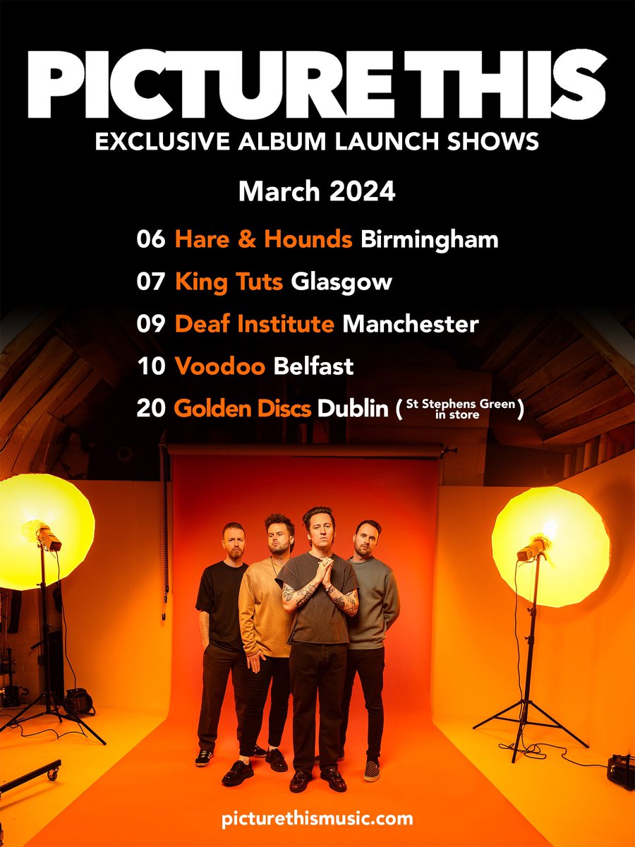 picturethis's tweet photo. We are so excited to announce that Parked Car Conversations will be out on the 26th of APRIL. Pre-order the album now to receive a special access code to give you the chance to get tickets https://t.co/KnMp1XYpeM https://t.co/wcrcc0NuLR