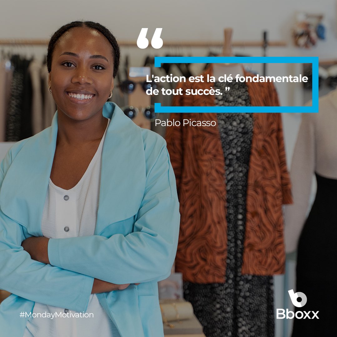 C'est lundi ! 

Un nouveau départ, une nouvelle chance de briller et de réaliser vos rêves.

Bonne semaine à vous.

#MondayMotivation <a href="/BBOXX_RDC/">Bboxx RDC</a>