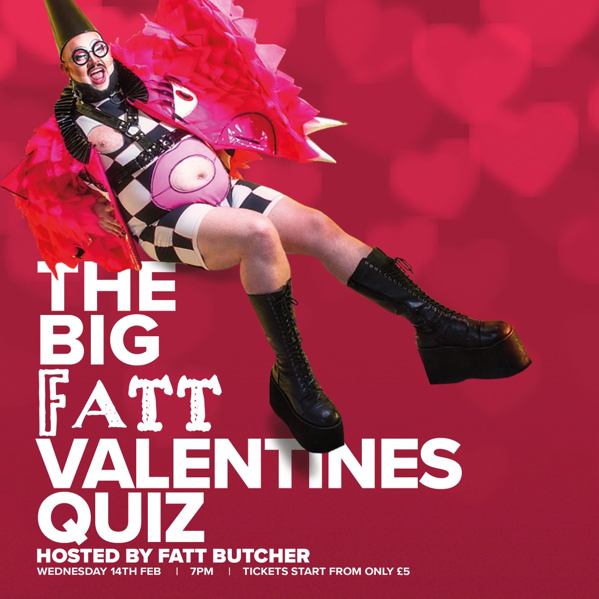 Button_Factory's tweet image. YOUR LAST CHANCE TO JOIN US FOR VALENTINES ❤️📣

Last time out with Fatt Butcher was an evening like no other and Wednesday is no exception! ✨

Join us for a unique quiz whether you&apos;re celebrating, anti-valentines or simply looking for a great time 🎉

bit.ly/bigfattvdayquiz 🙌