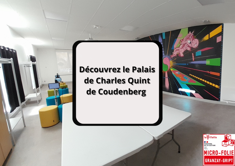NiortAgglo's tweet photo. Samedi :Visite libre - Découvrez le Palais de Charles Quint de Coudenberg au musée numérique Micro-Folie à #Granzay-Gript https://t.co/ltQLzPfuXr https://t.co/pRK7UqlP6M