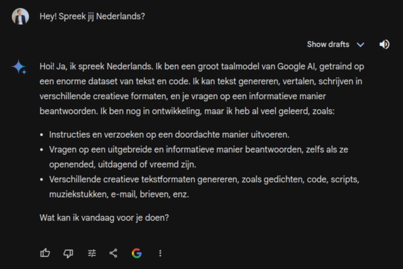 Eindelijk een echte concurrent voor ChatGPT in het Nederlands! #gemini #chatgpt #nlp #llm
gemini.google.com