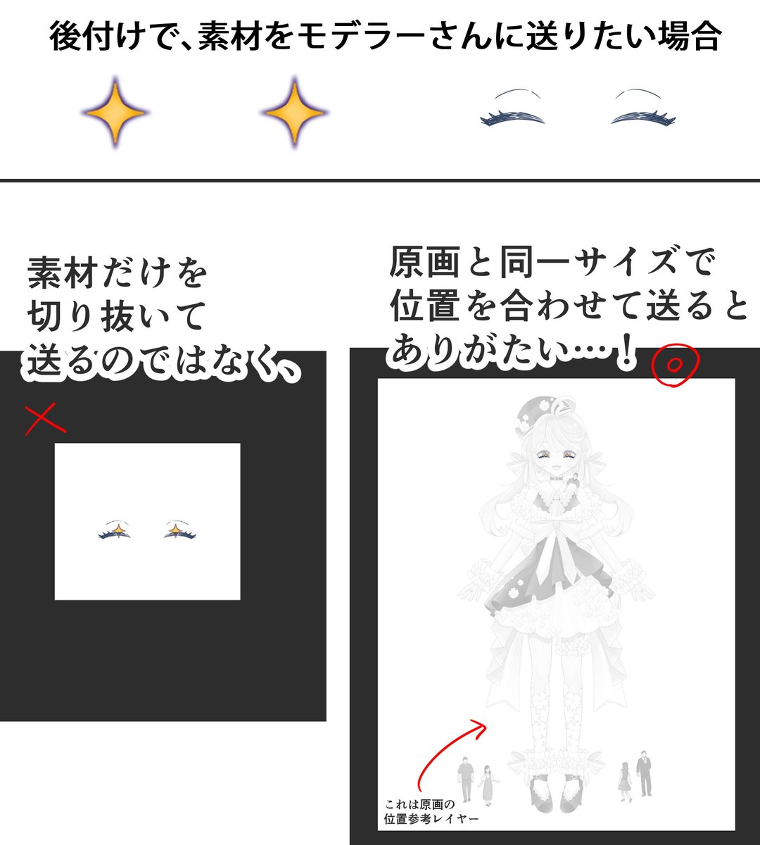 kawase1234567's tweet image. Live2Dのパーツ分けイラストのレイヤー構成について、kawaseさんはどんなふうにまとめてますか？？という話

#Live2D #Live2Dtutorial