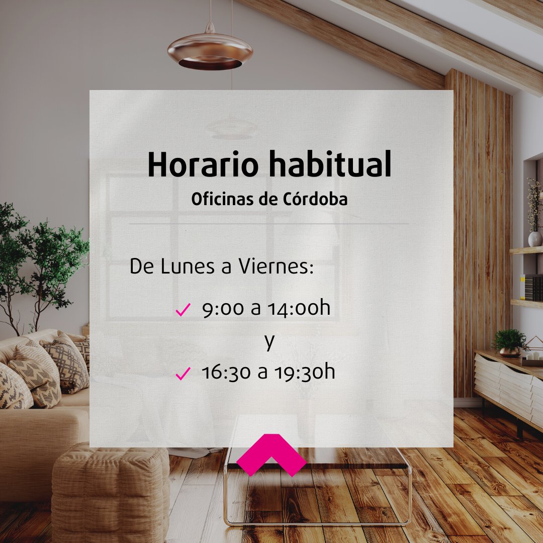 InmoBarin's tweet image. ⏰¡Atención!

A partir de hoy, cambiamos nuestro horario. 

Te esperamos de lunes a viernes de 9.00 a 14.00 h y de 16.30 a 19.30 h.

#CambioDeHorario #InmobiliariaBarin