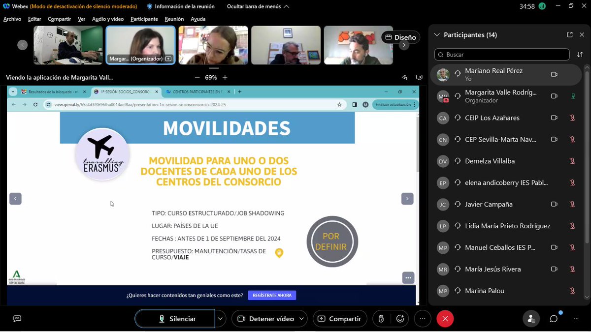 Seis centros educativos van a participar el próximo curso en el consorcio Erasmus del <a href="/CEPdeSevilla/">CEP de Sevilla</a> el próximo curso:
CEIP Ortíz de Zúñiga <a href="/CEIPOdZ/">CEIP ORTIZ DE ZÚÑIGA</a>
CEIP Alfares
CEIP Los Azahares
IES Pablo Picasso <a href="/iesPPicasso/">IES PABLO PICASSO</a>
IES V Centenario
CEM Triana
<a href="/sepiegob/">SEPIE</a> @DGTaTEd <a href="/erasmuscepsevi/">Internacionalización CEP Sevilla</a>