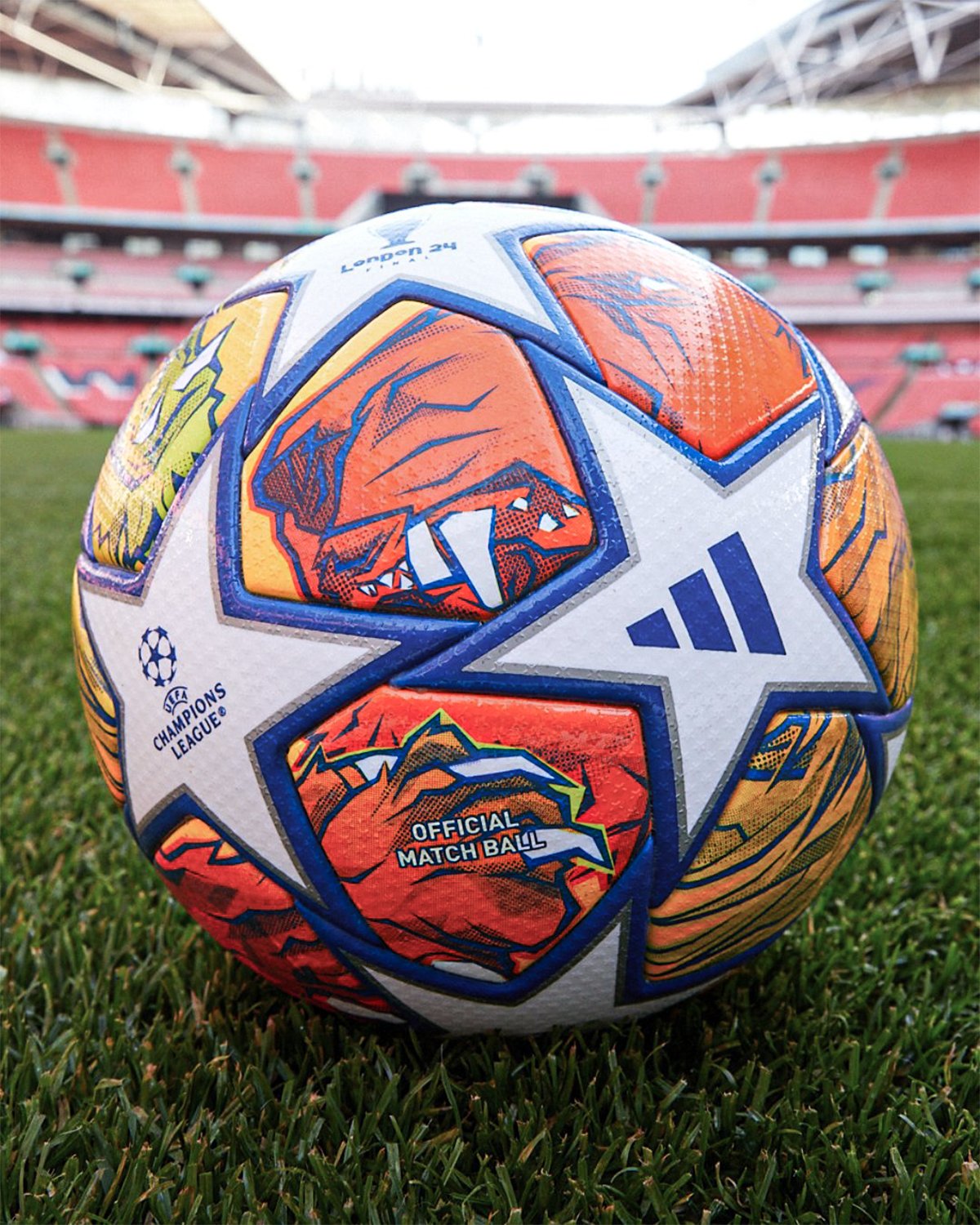 ESPN FC on X UEFA has revealed the new match ball that will be used throughout the knockout stages of the 2023 24 Champions League. The design of the new UCL Pro Ball