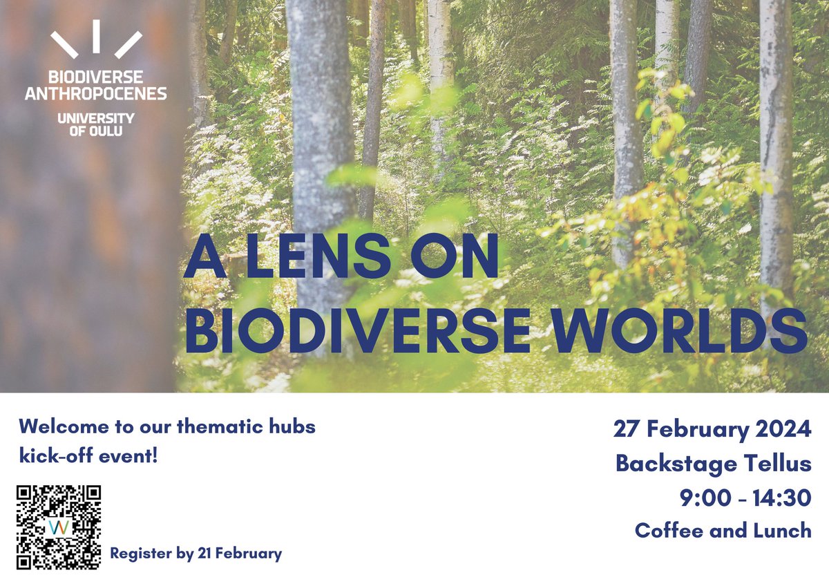 🗓️Welcome to“A Lens on Biodiverse Worlds” Register by February 21st and enjoy complimentary refreshments during the event. Looking