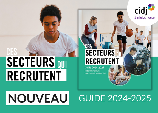 Ces #SecteursQuiRecrutent, 2024-2025
➡️#GuidePratique, @Le_CIDJ
➡️#parution : 20 fev. 2024

#jeunesse  #InfoJeunesse #orientation #InsertionProfessionnelle  #recrutement #qualifications #emploi #métiers #secteurs #entreprises #SQR #veille #documentation
➡️cidj.com/les-services-d…