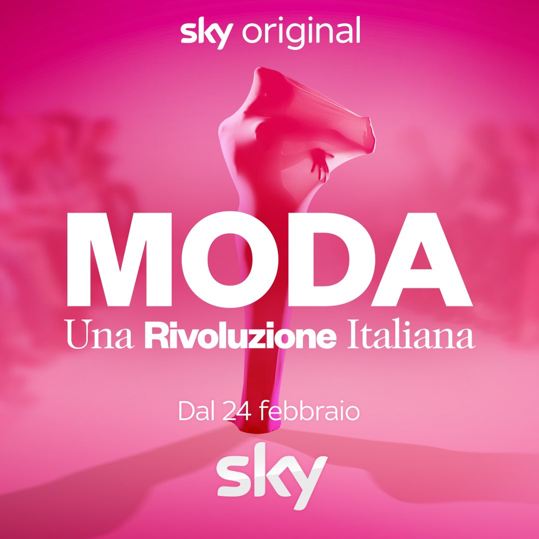 Dal 24.02 tutti sintonizzati per vedere la mia intervista a questa docu prodotta da #Sky e #Panama Film che vi porterà in quattro puntate in prima serata in un viaggio nella moda e nello stile Italiano con tantissimi ospiti che hanno fatto parte di questo cambiamento! Grazie 🩷