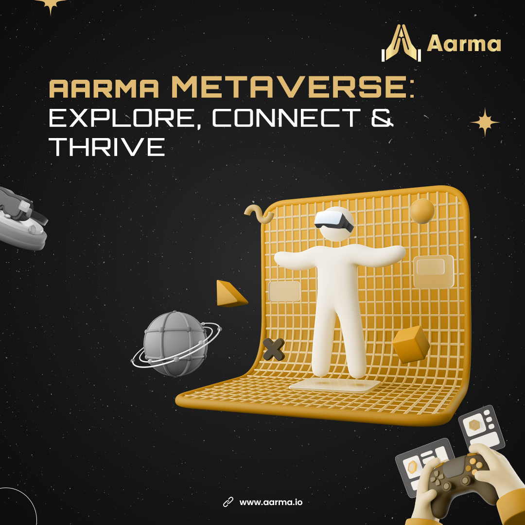 aarmacoin's tweet photo. Step into the Aarma Metaverse and unlock endless possibilities! Immerse yourself in a world where creativity flourishes, connections are made, and opportunities abound.
Join us and experience the magic of decentralized exploration!
#AarmaMetaverse #DecentralizedAdventure https://t.co/86MRhhlacZ