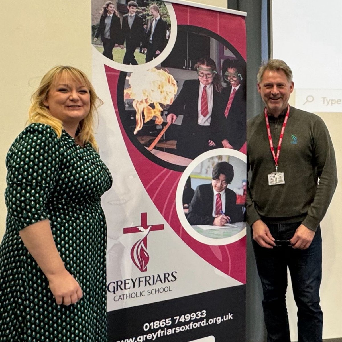 Last month, Maria & Wayne volunteered at @GreyfriarsOx, hosting mock interviews for Year 11 students, boosting their job & apprenticeship interview skills & confidence 🏫 Proud to support such initiatives through our Volunteering Bank, fostering growth & empowering future gens 💫