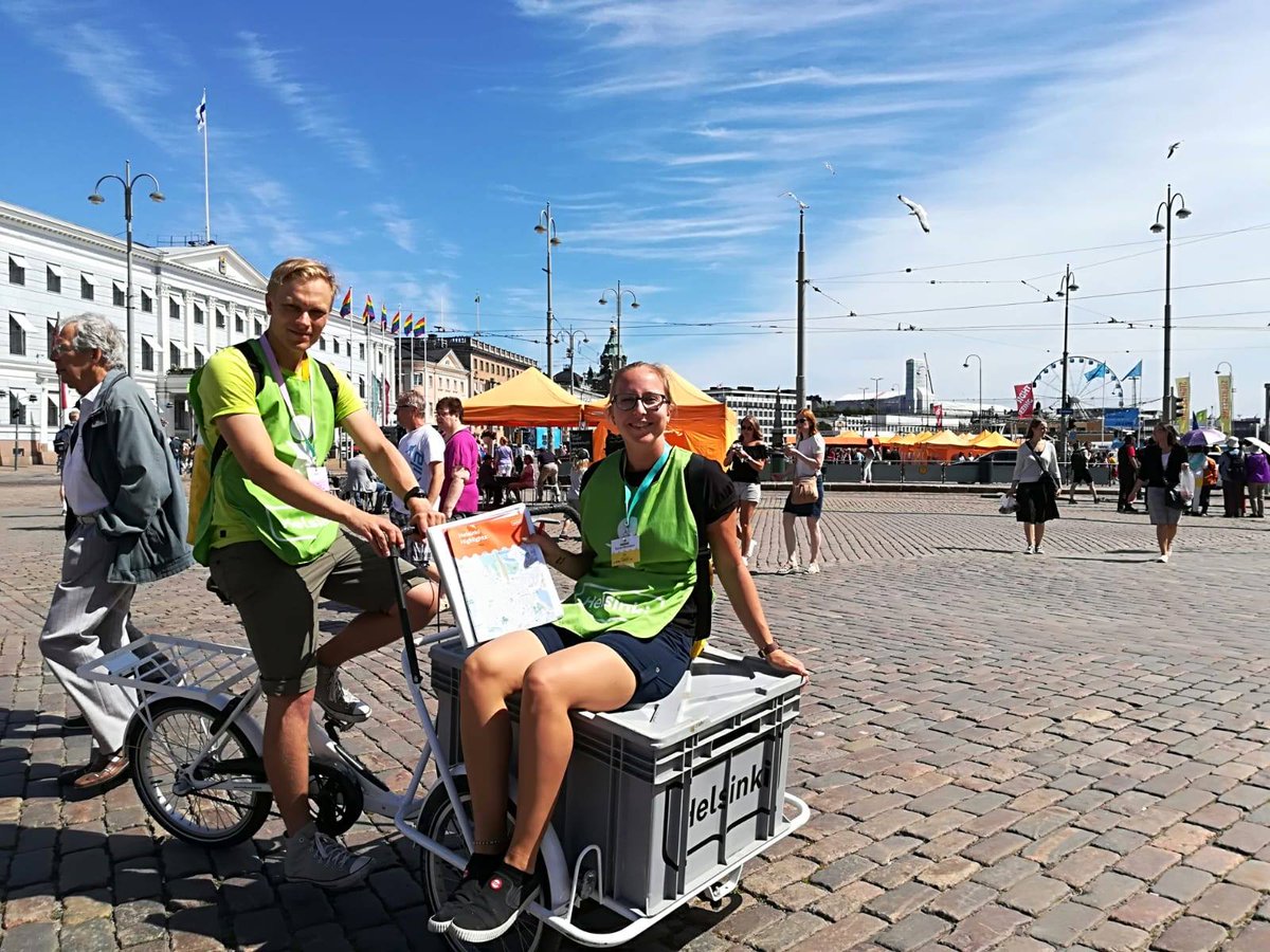 Oletko kiinnostunut kansainvälisestä työstä matkailun parissa? Helsingin kaupungin matkailuyksikkö hakee kesäksi Helsinki Helppejä matkailuneuvontatyöhön Helsingin keskusta-alueelle. Hakuaika 26.2.2024 saakka. Lue lisää 👉 hel.fi/fi/avoimet-tyo… #helsinki #rekry #kesätyö