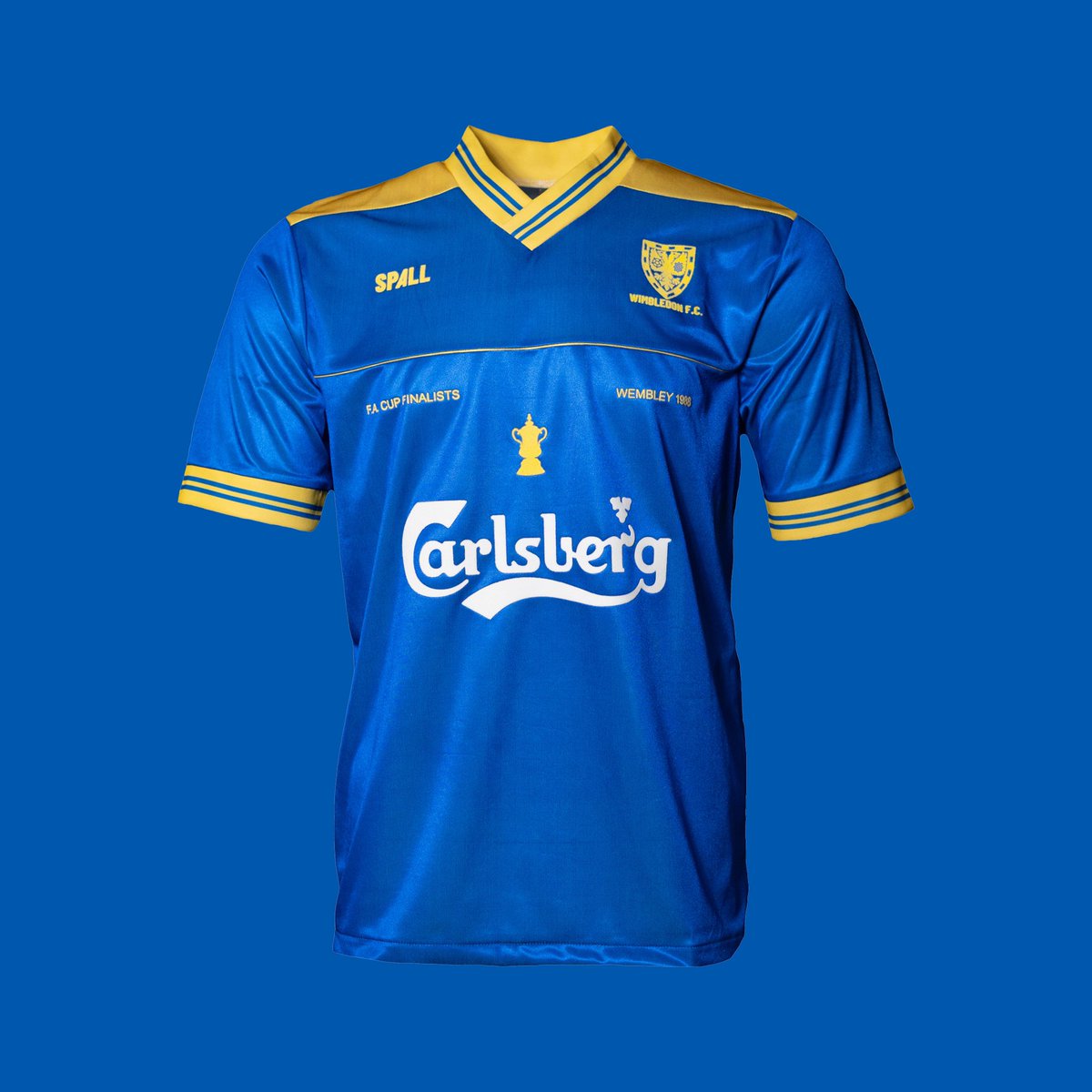 SpallRetro's tweet image. If Carlsberg did Monday mornings 🔵🟡

Want to be the first to get your hands on the @AFCWimbledon 1988 FA Cup Final shirt reissue?

To be in with a chance simply:
• Follow us and @FourexGroup 
• Like this post
• Repost this post
• Tag a friend

#Spall | #FourexGroup | #AFCW