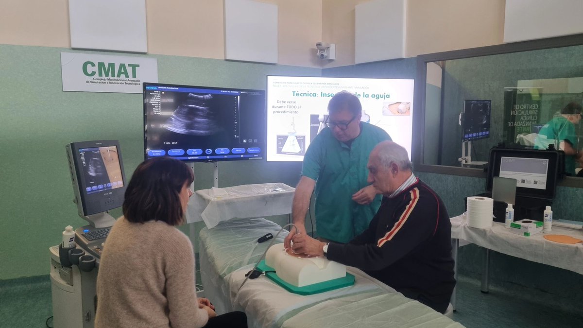 IAVANTE_FPS's tweet photo. ¡Os mostramos cómo se desarrolló el curso `Formación para #Ginecólogos en Escenarios Simulados´ que tuvo lugar el pasado sábado en el Centro de #Simulación #IAVANTEsimulación! @ZambonPharma 📸⬇️ https://t.co/i1QM5lhRm4