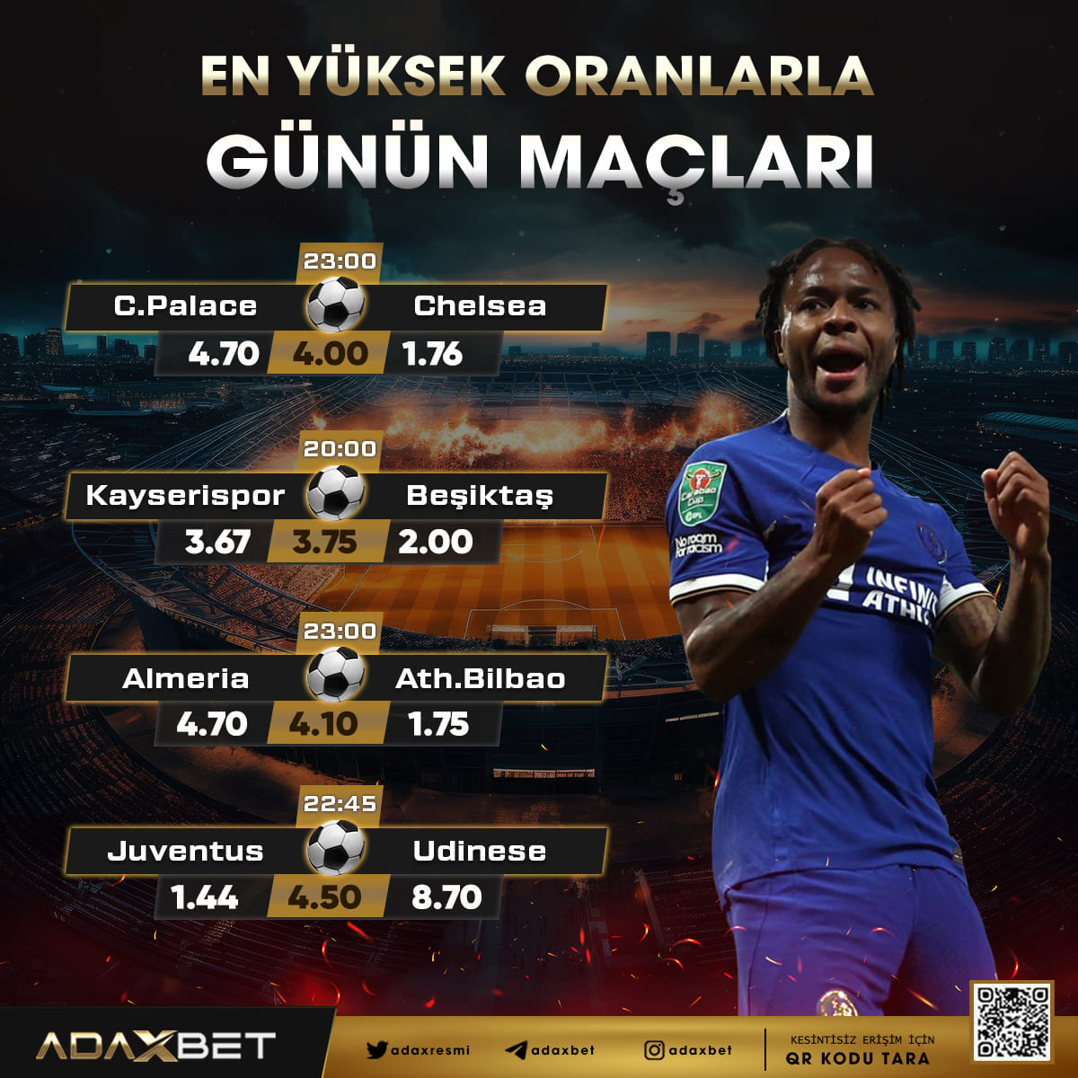 🟡RAKİPSİZ ORANLAR , EŞSİZ SEÇENEKLER🟤

☑️ADAXBET İLE GÜNÜN MAÇLARI📣

🔺MAXİMUM KAZANÇLARIN TEK ADRESİ🔈

📱ADAXBET GİRİŞ💸
t2m.io/sosyalmedya