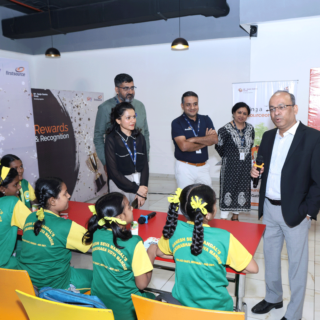 firstsource's tweet photo. At Firstsource, our leaders embody the spirit of change and compassion through our 'Every Leader A Volunteer' initiative!

Here's all the highlight from the recent CSR event led by our MD&amp;CEO, Ritesh Idnani, and CHRO, Aftab Javed.

#CommunityEngagement #sourceofgood https://t.co/Gw3asxKg2C