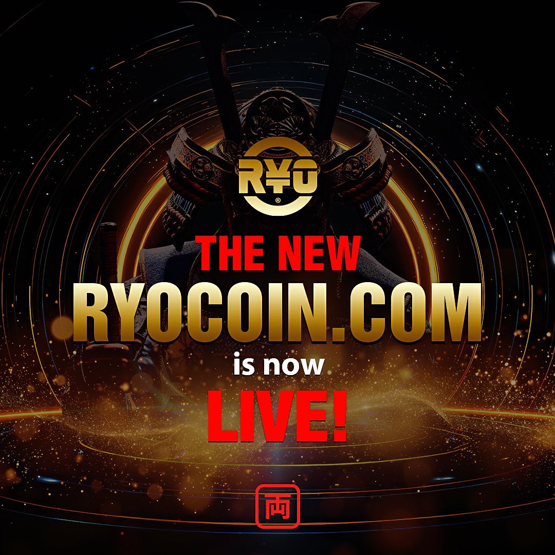 Experience RYO like never before - visit our newly launched Official RYO Website today!

Visit ryocoin.com

#RyoCryptoMadeSimple #RyoCoin #RyoBond #Ryowebsite #websitelaunch #cryptocurrency #cryptocurrencies #blockchainrevolution