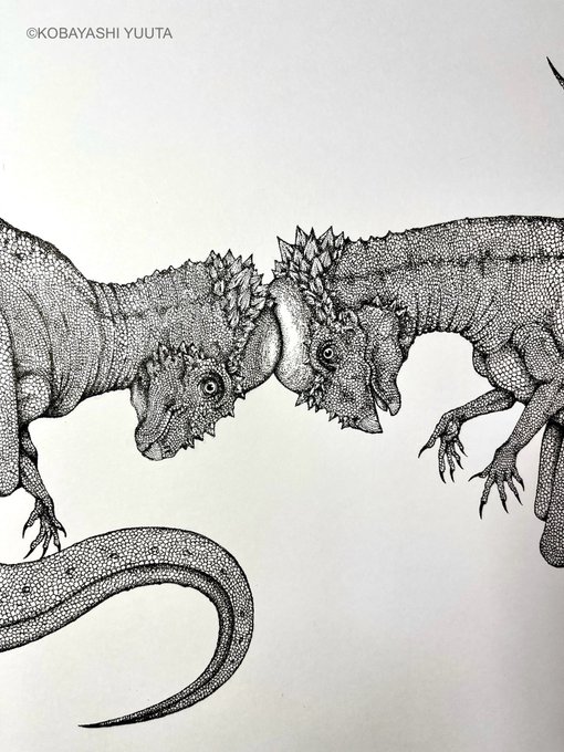 「dinosaur fangs」 illustration images(Latest)