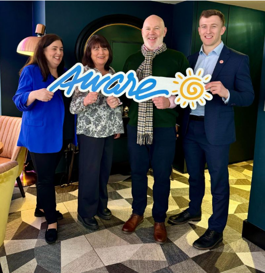 We are committed to engaging and supporting people, community and planet. We are delighted to announce Aware as a new charity partner for 2024/2025. 

#weareaware
#mentalhealth
#aware