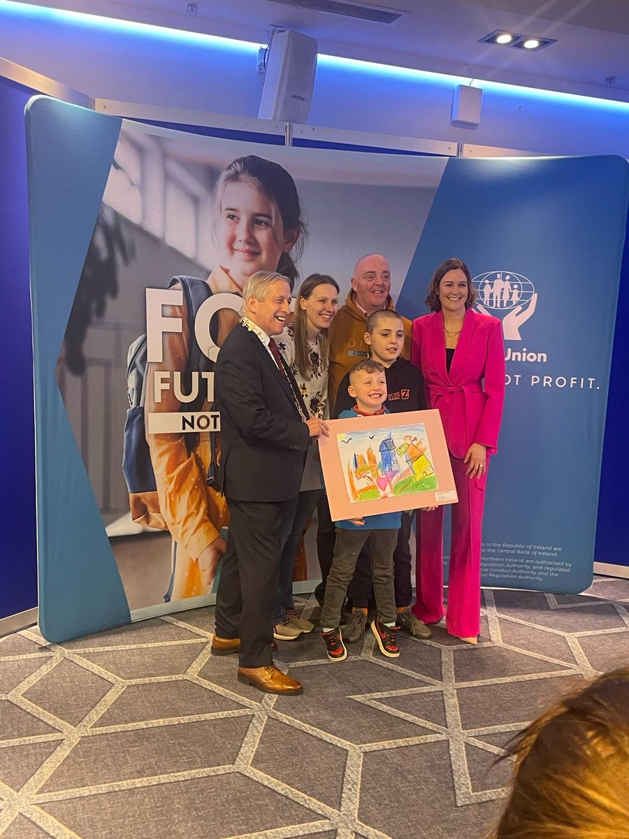 Kile (Senior Infants) was runner up in his category and says he had a brilliant day, shared with his bother Ben (4th class) and his family. Thanks @creditunionie and our local Mulcair Credit Union for such a great competition.