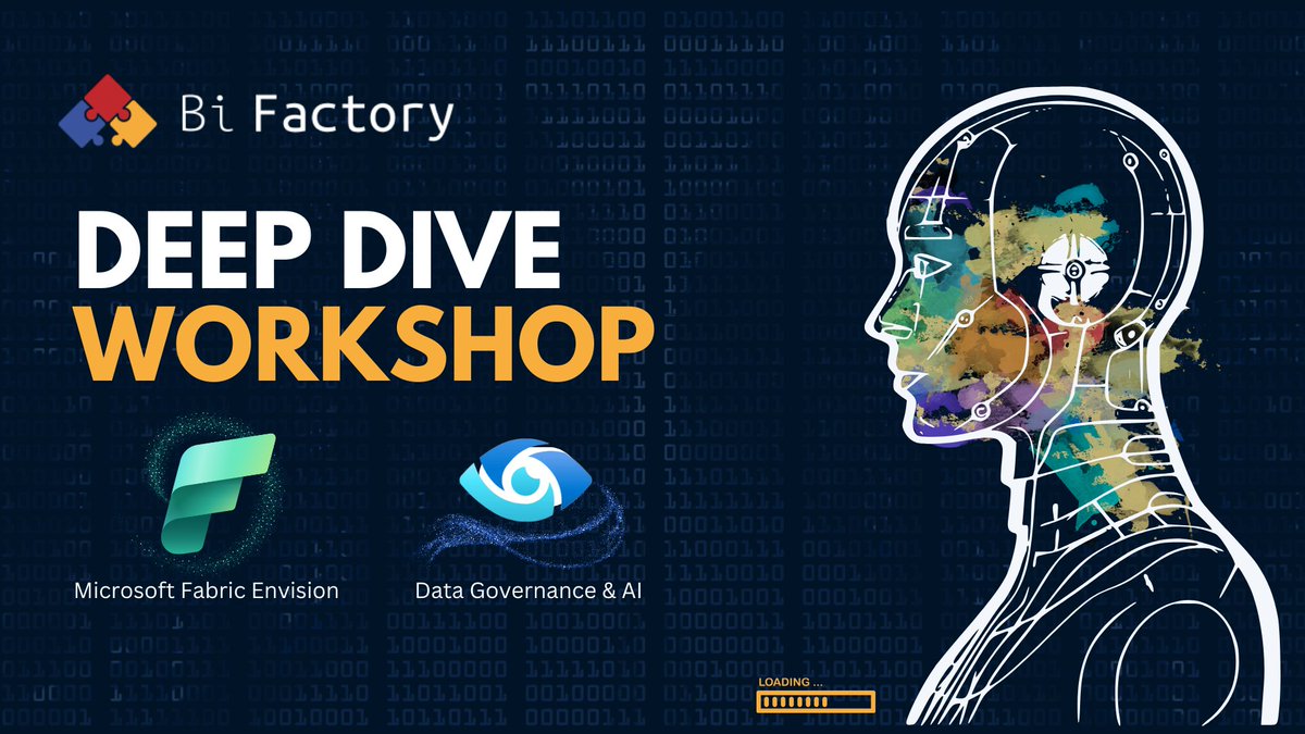 BiFactoryS's tweet photo. 🎯 #workshop In Partenza – #DeepDive Tech Adoption
𝐌𝐢𝐜𝐫𝐨𝐬𝐨𝐟𝐭 𝐅𝐚𝐛𝐫𝐢𝐜 𝐄𝐧𝐯𝐢𝐬𝐢𝐨𝐧
🔗Per Registrarsi: https://t.co/gGGgXlhggN
𝐃𝐚𝐭𝐚 𝐆𝐨𝐯𝐞𝐫𝐧𝐚𝐧𝐜𝐞 𝐑𝐨𝐚𝐝𝐦𝐚𝐩 &amp; 𝐀𝐈
🔗Per Registrarsi: https://t.co/uJ46H6eQry
Vi attendiamo! https://t.co/EI8FrLn8d0