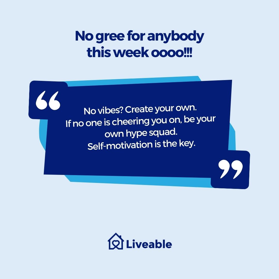 LiveableNG's tweet image. Hey 9-to-5 warriors 🕘💼 Trust you are ready for the week catch. Now, when the office vibes are low, remember you're the CEO of your hustle. 💪 Be your own hype squad and conquer the day 🔥

#liveable #mondaymotivation #worklifemotivation #ownyourhustle