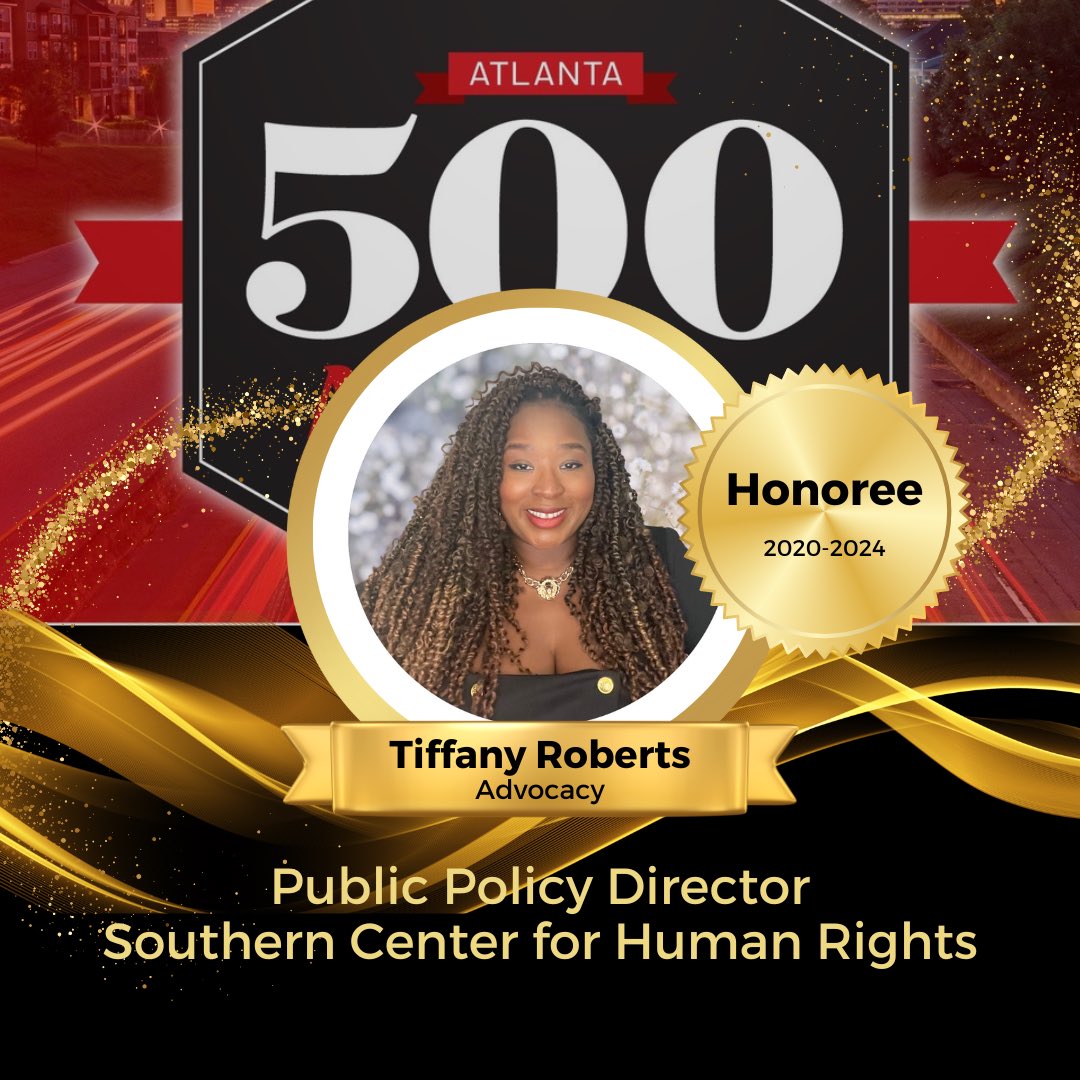 Thank you <a href="/AtlantaMagazine/">Atlanta Magazine</a> for listing me in the advocacy category of the #Atlanta500 Most Powerful Leaders 2020-2024. I believe deeply in community-directed servant leadership, as do many of my friends who are also listed. Thank you for seeing our communities.