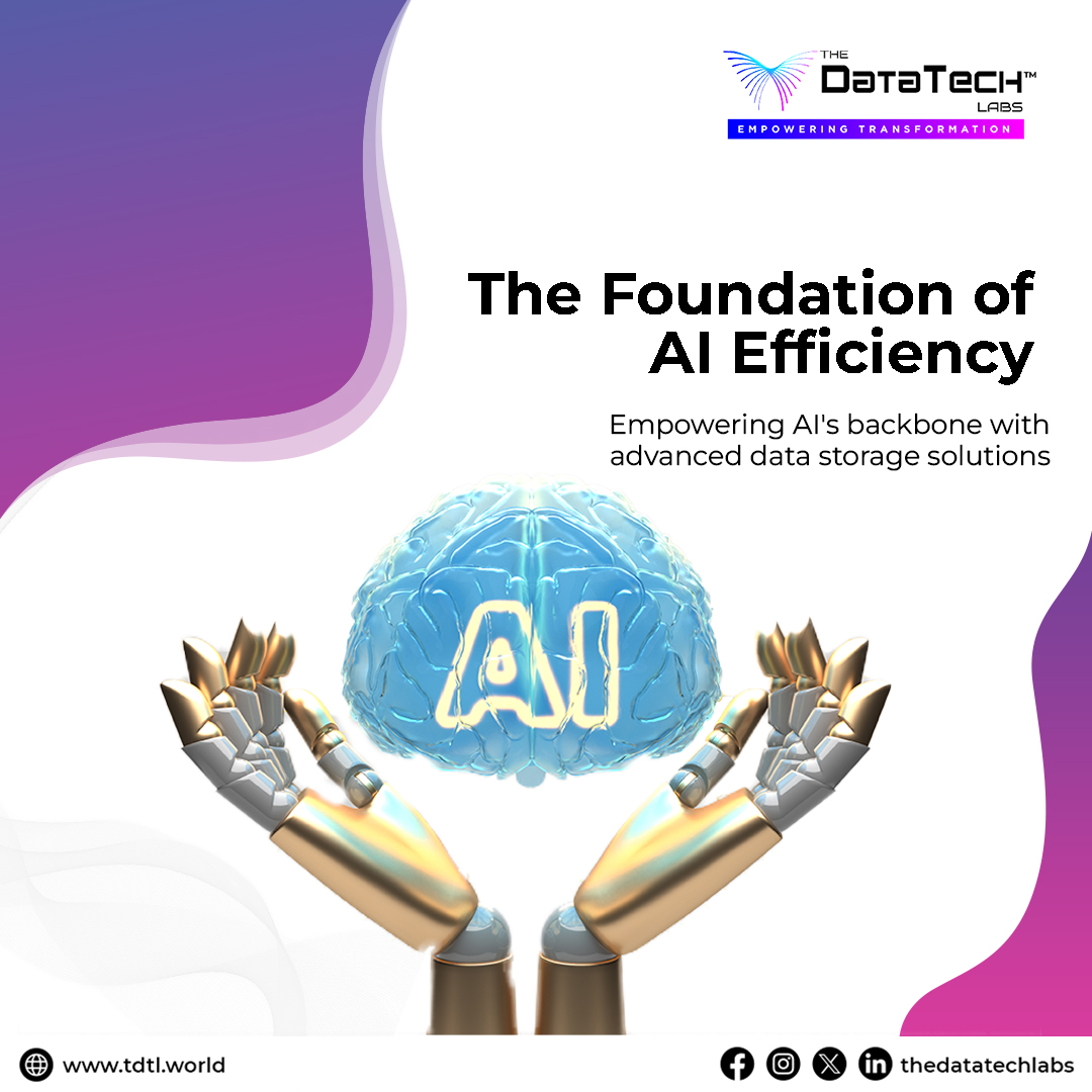 thedatatechlabs's tweet image. Ready to unlock the full potential of your AI systems with cutting-edge data storage solutions? 

💌empower@tdtl.world

🔗 tdtl.world

 ☎️ 020-40055025

#AIefficiency #DataStorageSolutions #InnovationInAI #TheDataTechLabs