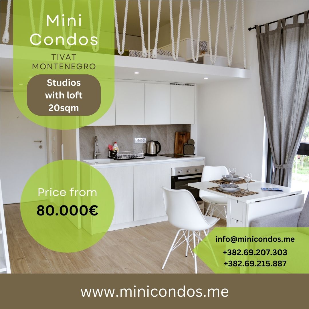 RentalsMNE's tweet photo. If you are interested to invest in properties or land in Tivat and Kotor area, contact us today for more info

+382 69 207 303
info@minicondos.me

#realestatemontenegro #montenegroinvestment #tivatmontenegro #montenegroproperty #apartmentforsale #landforsale https://t.co/96SuWMRf8B