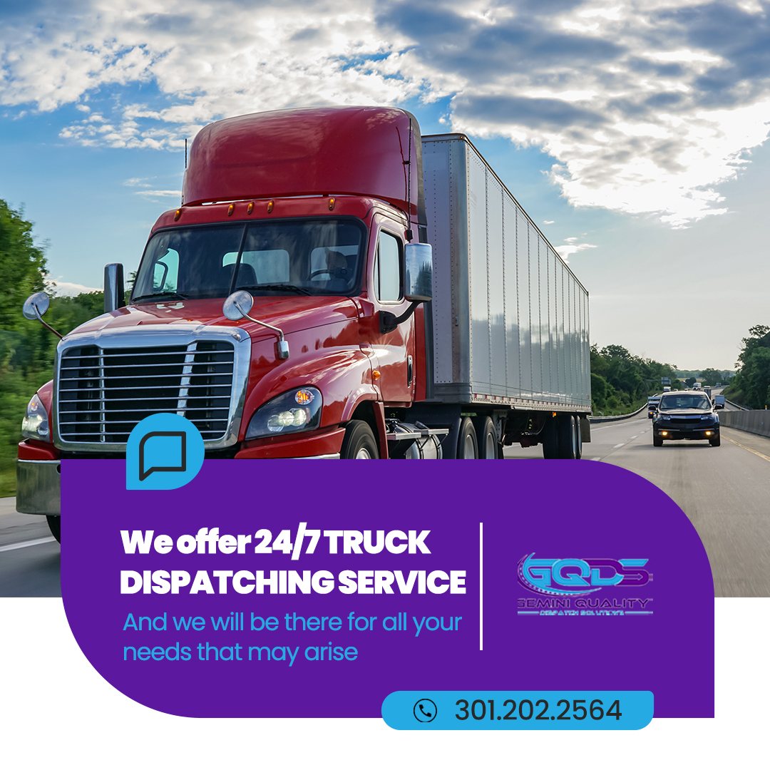 GeminiQual52360's tweet image. Reliable transportation is crucial for any business! 💫

At Gemini Quality Dispatch Solutions, we ensure your cargo reaches its destination on time, 24/7. ✨

#geminiqualitydispatchsolutions #fastdispatch #dispatchers #dispatchlife