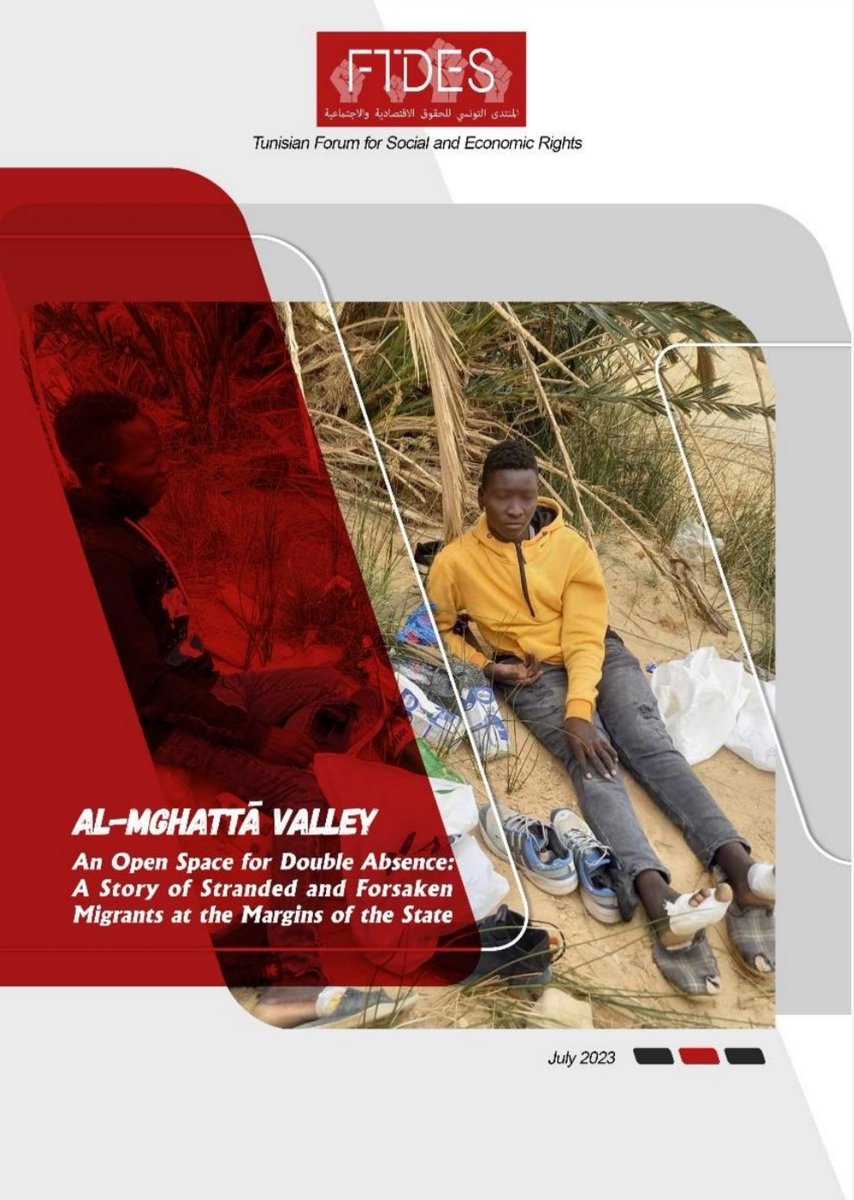 Notre étude sur la situation des migrants à la frontière tuniso-algérienne. Author: Khaled Tabbabi Translated from Arabic by: @ihsanTunuslu Publication: FTDES. ftdes.net/en/migration-m…