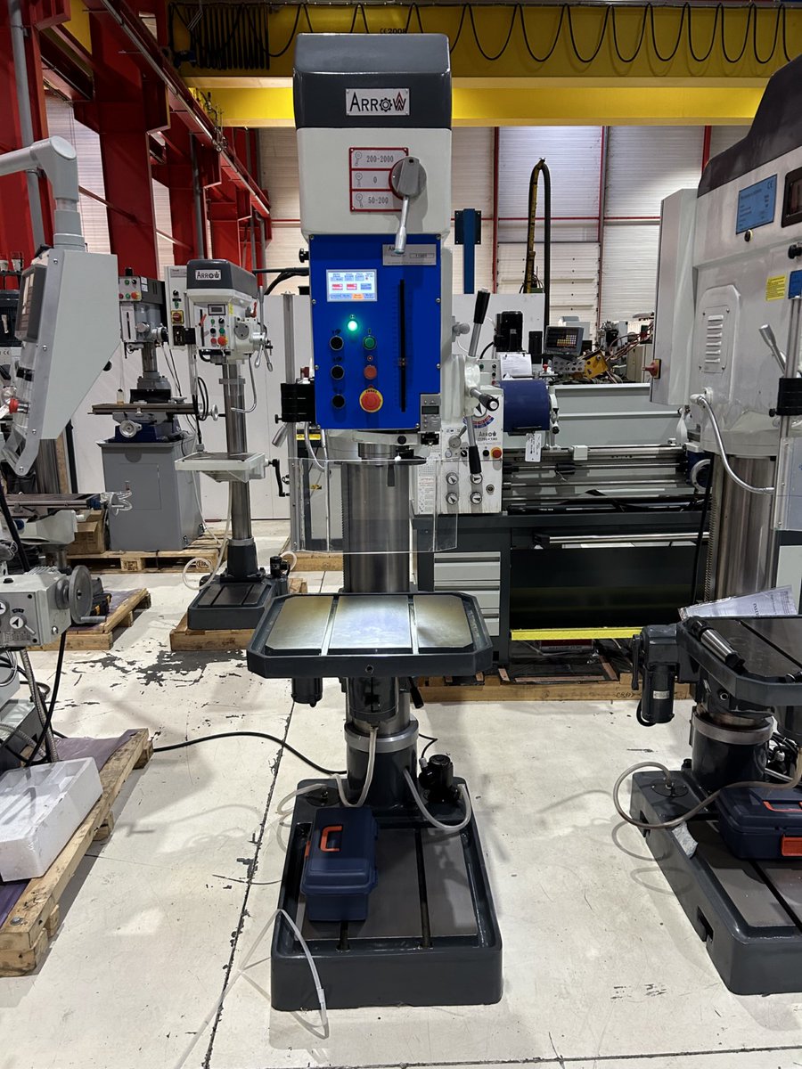 DidelonMO's tweet image. 📢 𝐕𝐄𝐍𝐓𝐄 𝐃&apos;𝐔𝐍 𝐋𝐎𝐓 𝐃𝐄 𝐌𝐀𝐂𝐇𝐈𝐍𝐄𝐒 𝐀𝐑𝐑𝐎𝐖 dans le département 80 📍✔

⚙ Plieuse Type P2000x40T
⚙ Tour Type T205Gx1500
⚙ Fraiseuse Type FT580G
⚙ Perceuse à colonne Type PI50AV

#plieuse #tour #fraiseuse #perceuseacolonne #arrow #dmo #tolerie #mecanique