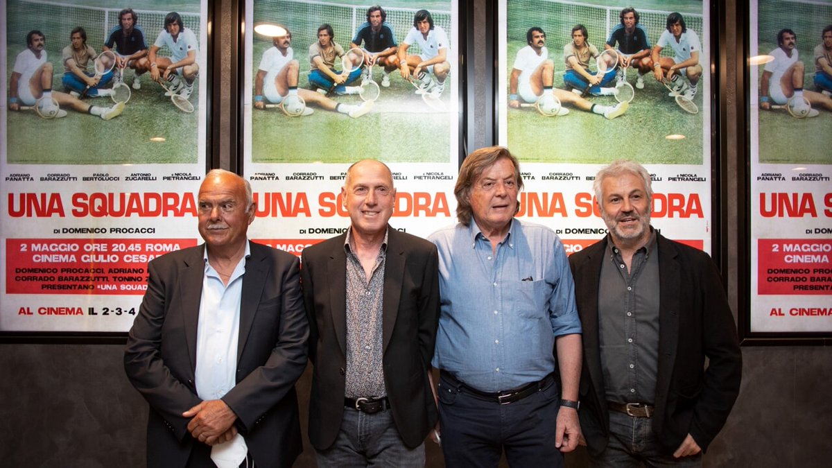 The unbelievable, inspiring story of Italy's journey to the Davis Cup in 1976. Tickets now on sale to see the film on Sunday 25th at Riverside Studios!
#tennis #daviscup #unasquadra #domenicoprocacci #documentary #italiancinema