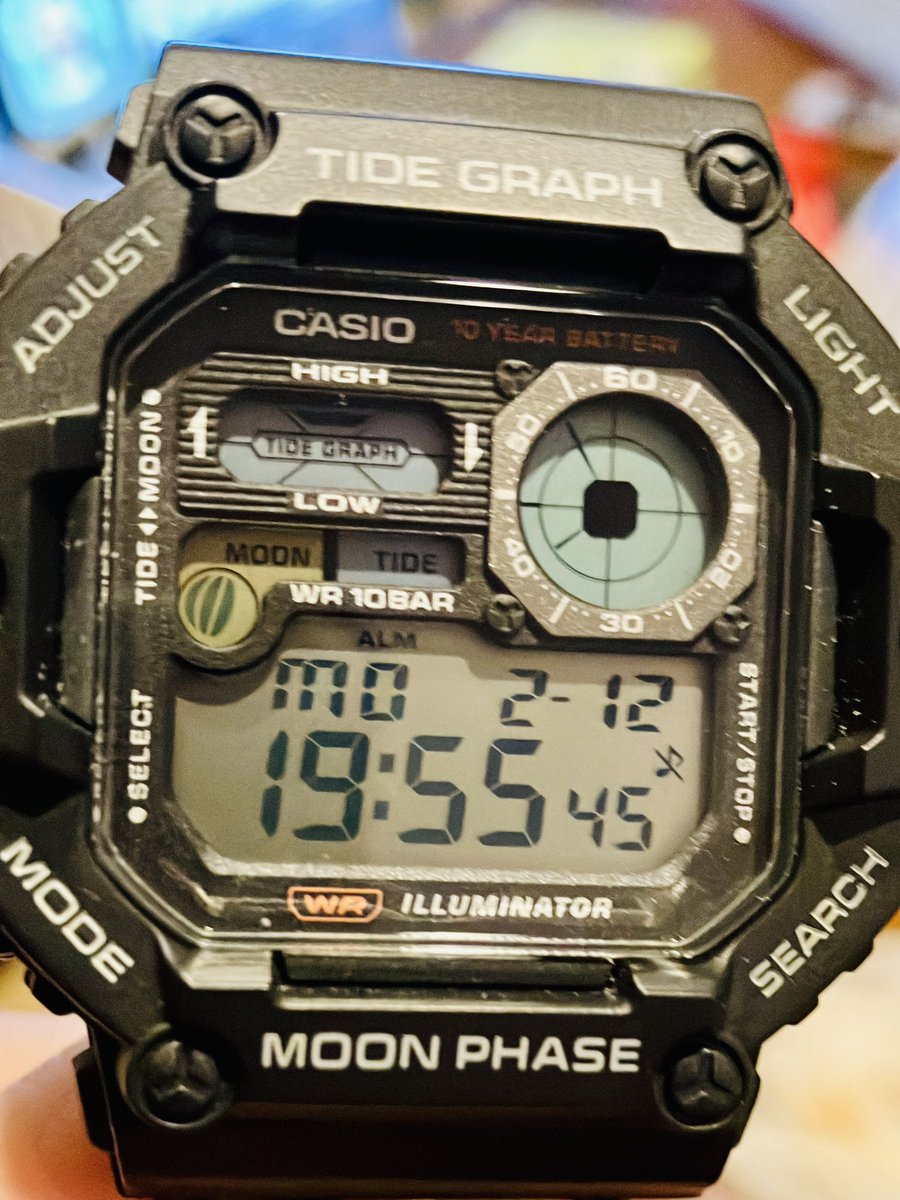 itokoi_sisyou's tweet image. WS-1700H-1AJF
の
moon🌙phase

しっかり合ってました

#WS1700H
#CASIO
#CASIOcollection
#チプカシ