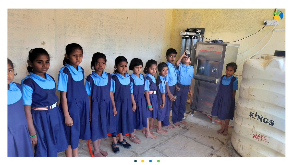 WOTRIndia's tweet image. 4/4: 💧 Proactive measures such as installing water filters in schools and conducting WASH training sessions underscore our dedication to combatting waterborne diseases and empowering communities for a healthier tomorrow.

#WASH #WOTR4Development #WOTRat30