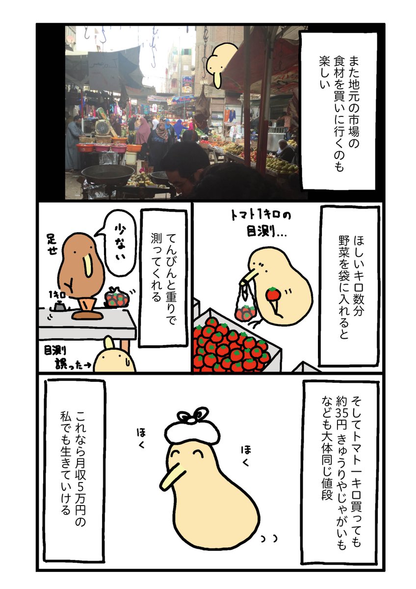 月収5万エジプト在住「まあ死なんやろ日記」  エジプトの食べ物で死にかけた話(2/3)