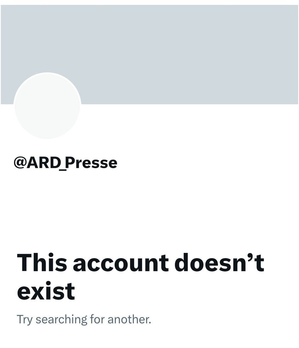 Warum wurde der X-Account der ARD Presse gelöscht? #ReformOerr #OerrBlog