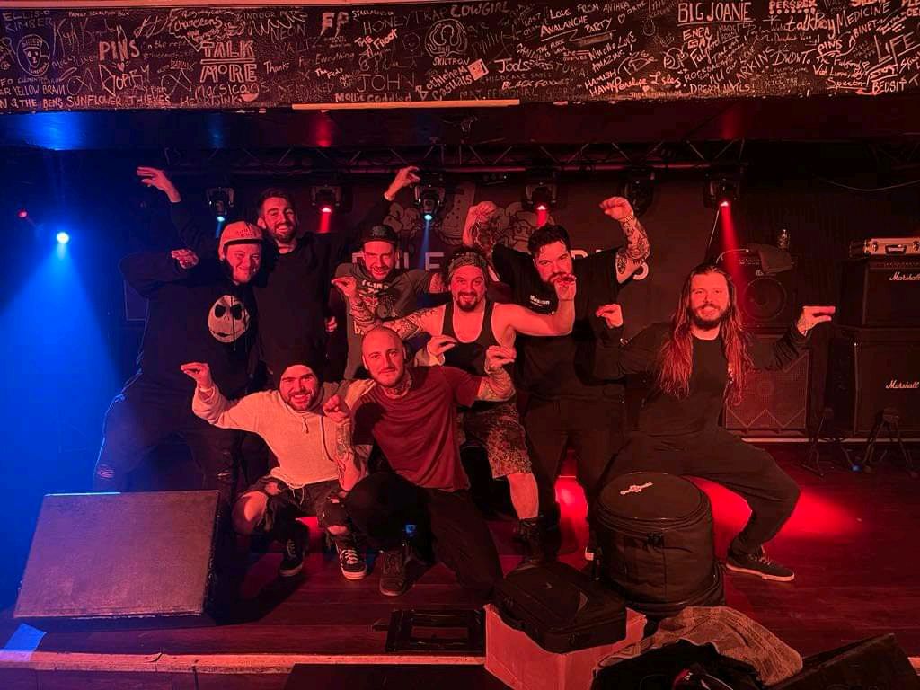 Day 3 - York What a way to end this tour. York was phenomenal and we have had the most incredible time with @NegativesOfficial and @InTheseWallsOfficial this weekend. GET THE CRAB OUT 🦀