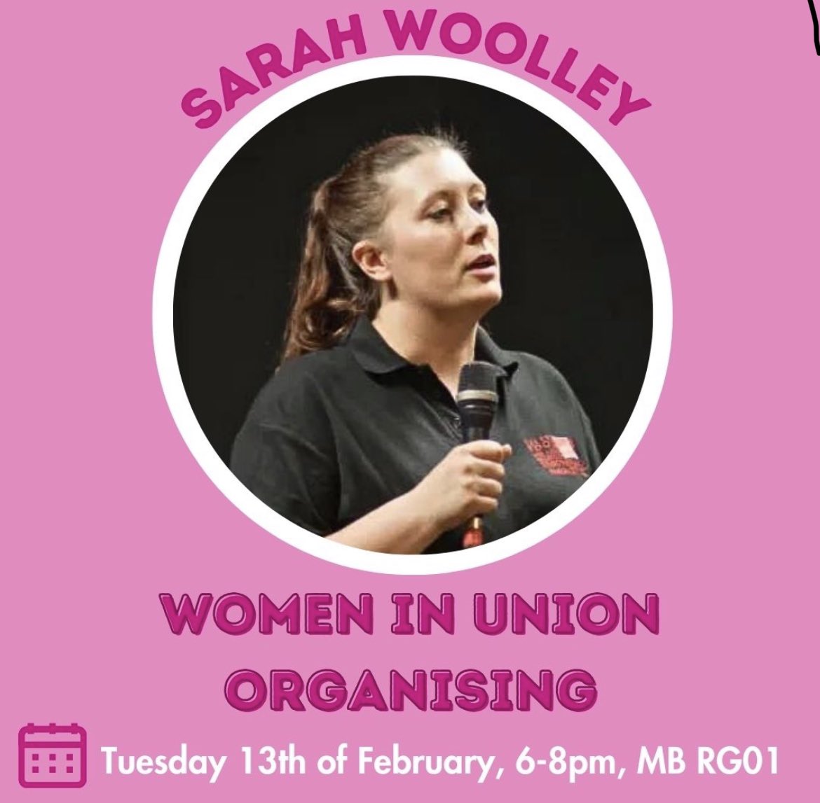 We recognise the need for discussion in academic spaces to go beyond just academics! Can’t wait to have <a href="/sarahwoolley01/">sarah woolley</a> discuss workplace organising and the role women play <a href="/SOASEconomics/">SOAS Economics</a> tomorrow!