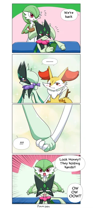 My ♂️ Braixen having a girlfriend
#テールナー #ポケモン #ポケモン絵描きさんと繋がりたい #マスカーニャ #サーナイト 