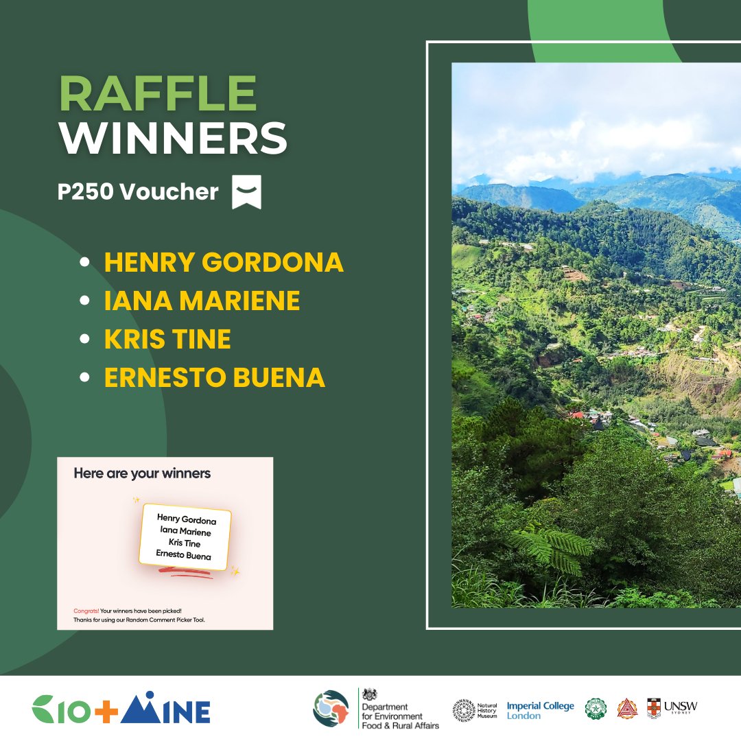 bioplusmine's tweet photo. 🎉 HERE ARE THE WINNERS OF OUR FIRST #QUIZNIGHT! 🎉

To claim your voucher, please send us a personal message with your ID and email address. We'll be sending further instructions via PM.

Congratulations, and thank you for your unwavering support to #BioPlusMine! 🌟 (1/2) https://t.co/iImo2k98OO