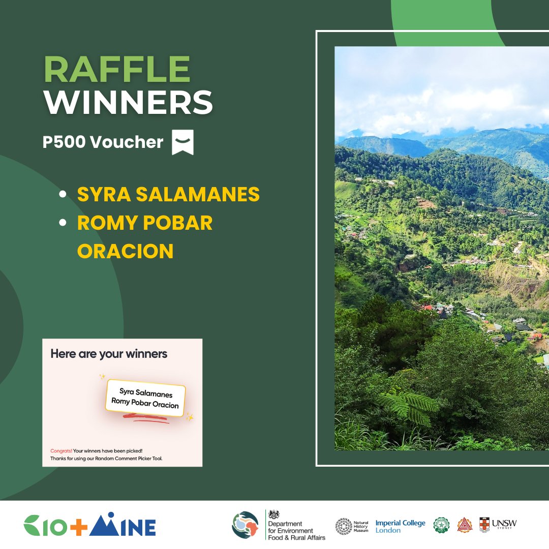 bioplusmine's tweet photo. 🎉 HERE ARE THE WINNERS OF OUR FIRST #QUIZNIGHT! 🎉

To claim your voucher, please send us a personal message with your ID and email address. We'll be sending further instructions via PM.

Congratulations, and thank you for your unwavering support to #BioPlusMine! 🌟 (1/2) https://t.co/iImo2k98OO