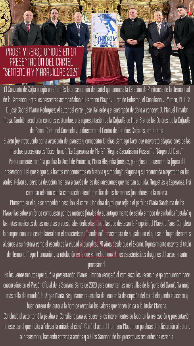 _EBambalinas's tweet photo. Manuel Amador presentó el cartel anunciador de la Estación de Penitencia de la Hermandad de la @SentenciaGR. Una obra realizada por @valverdefoto.

Toda la información ⤵️
|#SyM_EB| https://t.co/sZ3MtqUdM5